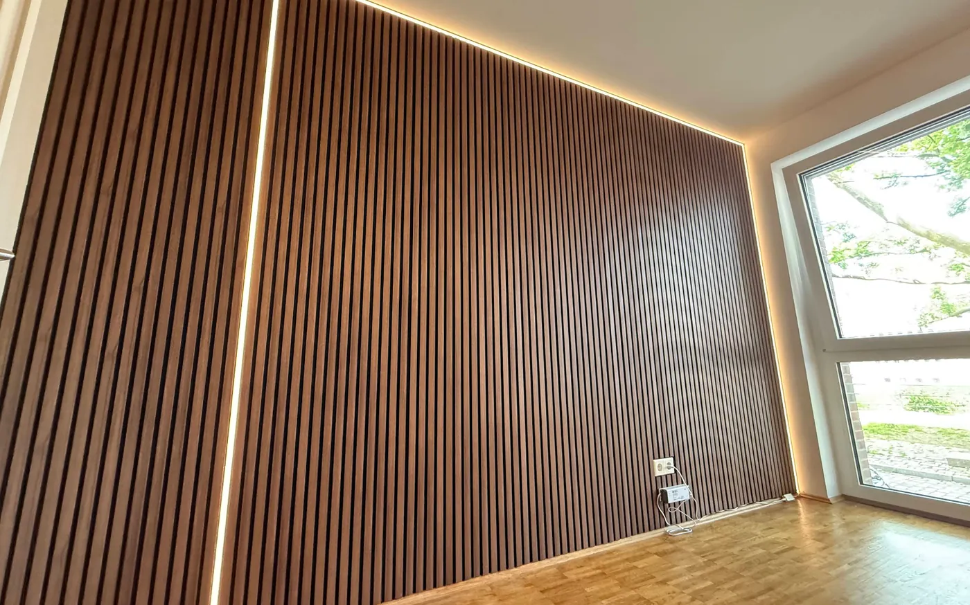 Abgehängte Decke mit Akustikausbau in Bremen